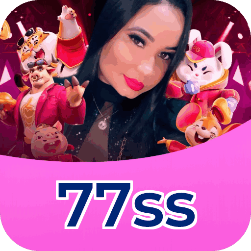 Interface do aplicativo 77ss mostrando jogos disponíveis no iOS e Android